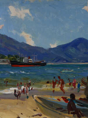 Ромас Яков Дорофеевич. В Акапулько. Мексика. Бухта (Тихий океан)